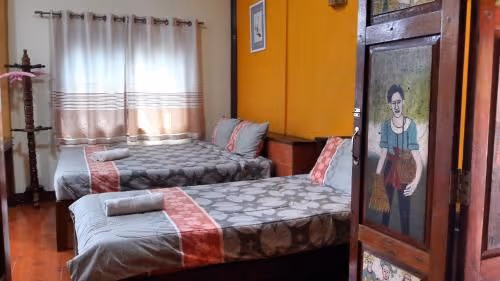 Family with Air Condition Room