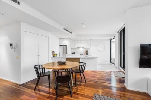 Deluxe Three-Bedroom River View Apartment with Balcony