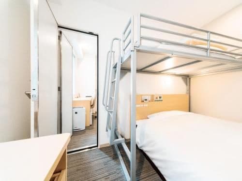 Two Connecting Double Room with Loft Bed - Non-Smoking