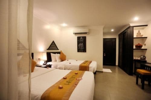 Apsara Twin Room with Pool View