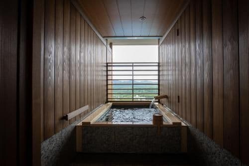 New Wing - Twin Suite with Tatami Area and Open-Air Bath (Ginsen) - Breakfast and Seasonal Kaiseki Dinner (In-room dining) Included