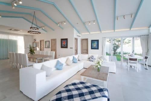 Four Bedrooms Beach Front Villa with Private Pool