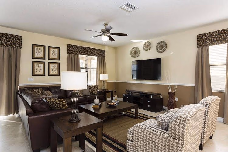 Champions Gate's Retreat Resort - 8 BR Private Pool Home 7 Seat Home Theatre - JHH 459650
