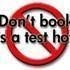 NOT TO BOOK HOTEL TEST0