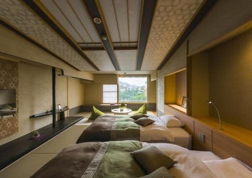 Superior Twin Room with Tatami Area and River View