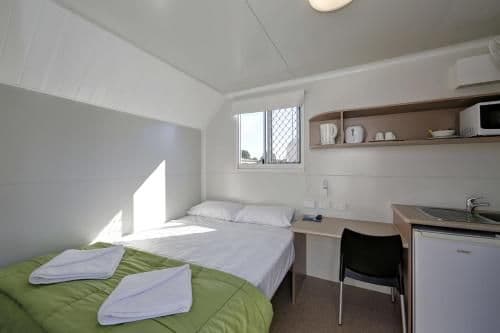 Compact Queen Van Room