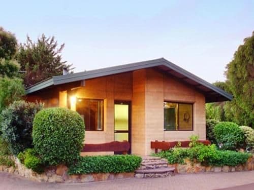 Two-Bedroom Rammed Earth Chalet