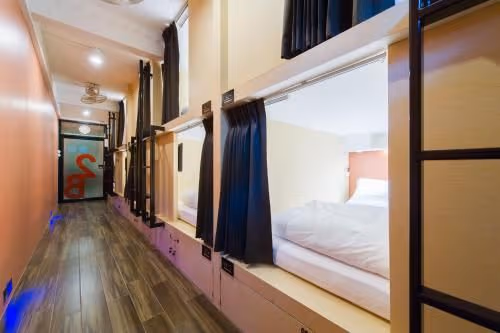 Bed in 10- Double Bed Mixed Dormitory Room