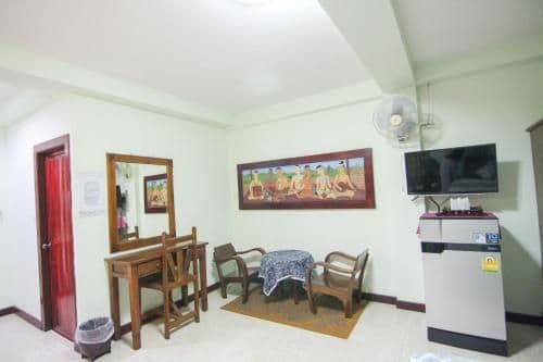 Standard Double Bed with Fan