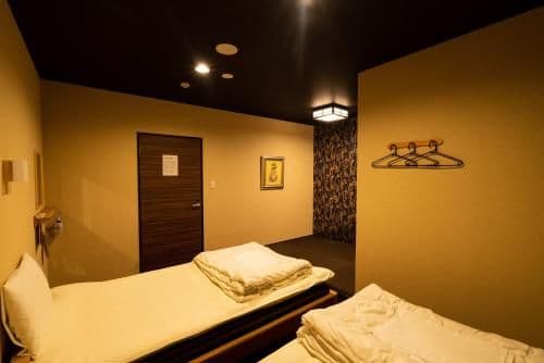 Japanese-Style Triple Room with Bed with Shared Bathroom