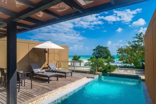 Duplex Pool Villa with Roundtrip Airport Transfer & 1 Set Dinner for Two
