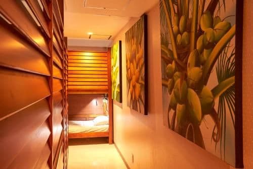 Single Bed in Female Dormitory Room