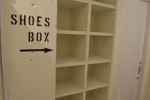 Bunk Bed in Female Dormitory Room with Shared Bathroom