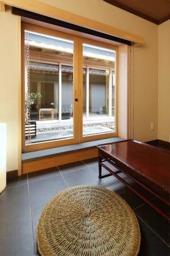 Japanese-Style Twin Room with Loft and Garden View