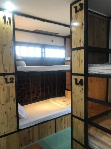 Bunk Bed in Male Dormitory Room