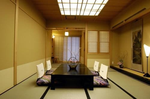 Japanese-Style Room with Open-Air Bath and Lake View