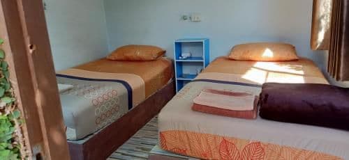 Twin Room with Air-Conditioning
