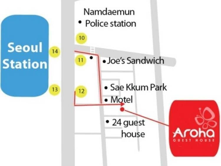 Aroha Guesthouse Seoul Station Aroha Guesthouse Seoul Station