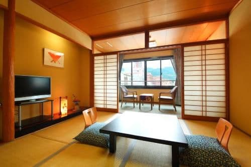 Japanese-Style Room with Mountain View Selected at Check-In
