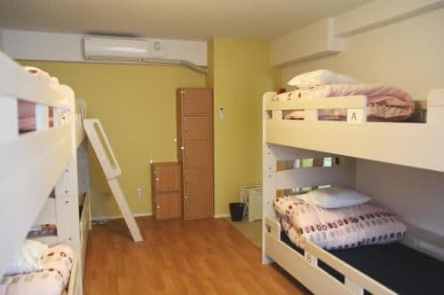 Family Room with Bunk Bed and Shared Bathroom