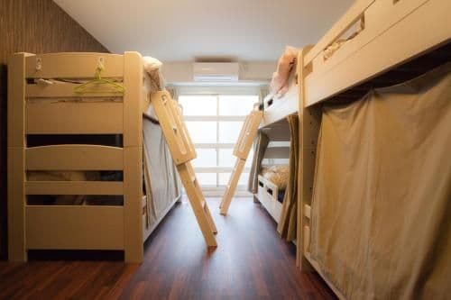 Bunk Bed in 6-Bed Female Dormitory Room