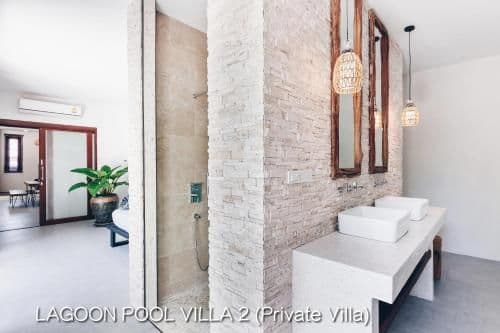 Private luxury lagoon pool villa 2