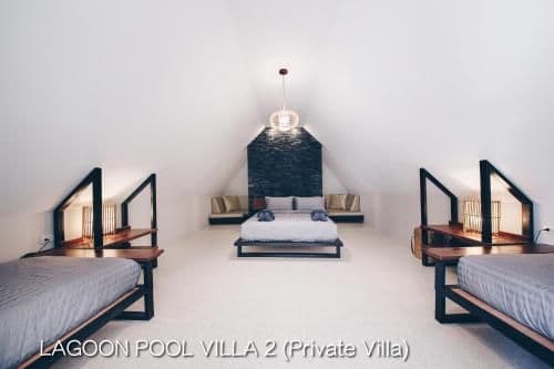 Private luxury lagoon pool villa 2