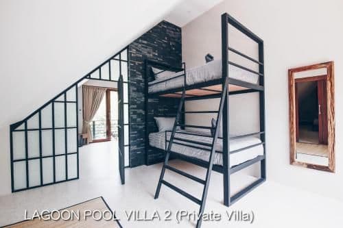 Private luxury lagoon pool villa 2