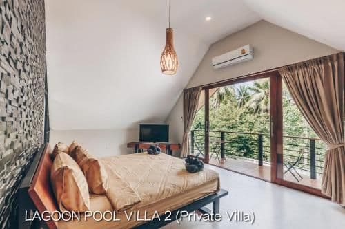 Private luxury lagoon pool villa 2
