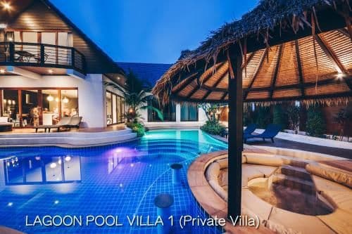 Private Luxury Lagoon Pool Villa
