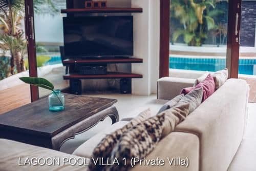 Private Luxury Lagoon Pool Villa