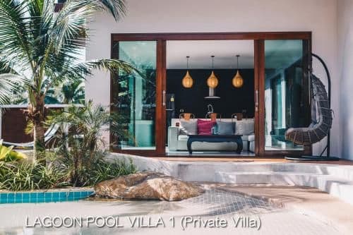 Private Luxury Lagoon Pool Villa