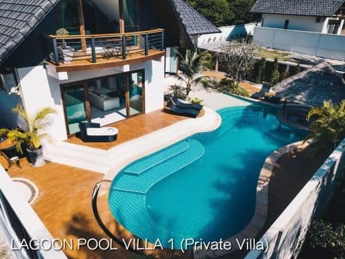 Private Luxury Lagoon Pool Villa