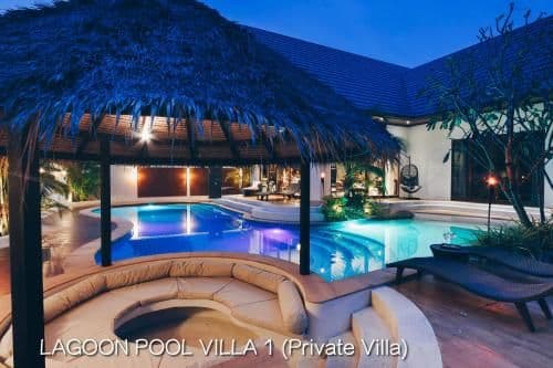 Private Luxury Lagoon Pool Villa