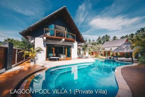 Private Luxury Lagoon Pool Villa