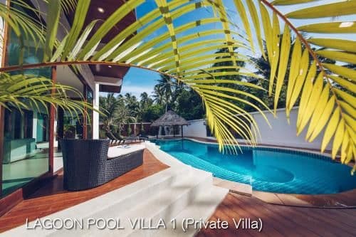 Private Luxury Lagoon Pool Villa