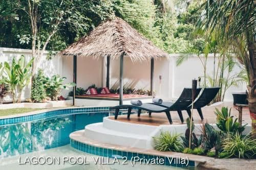 Private luxury lagoon pool villa 2