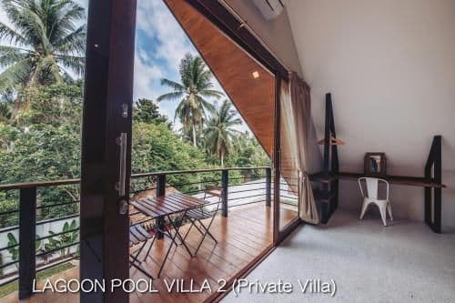Private luxury lagoon pool villa 2