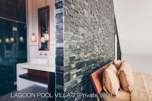 Private luxury lagoon pool villa 2