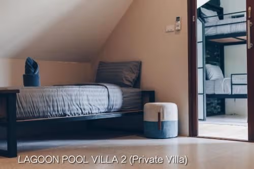 Private luxury lagoon pool villa 2