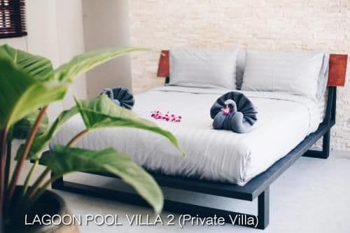 Private luxury lagoon pool villa 2