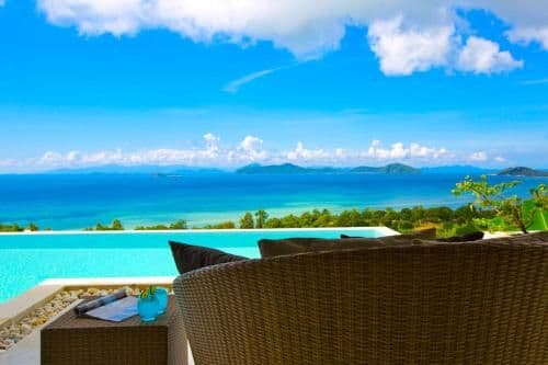 Four-Bedroom Villa with Sea View