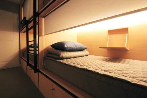 Bed in 4-Bed Male Dormitory Room