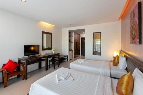 Deluxe Double or Twin Room with Pool View