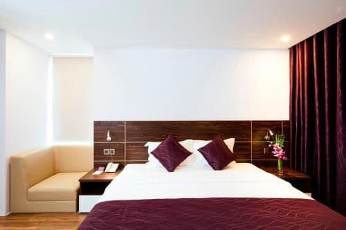 Premier Deluxe Double Room with Balcony and City View