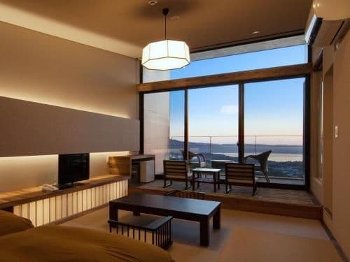Twin Room with Tatami Area and Semi Open-Air Bath 2nd Floor