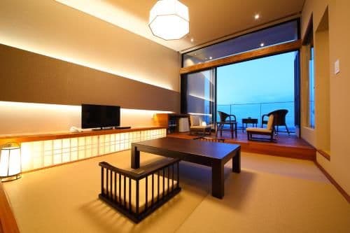 Twin Room with Tatami Area and Semi Open-Air Bath 2nd Floor