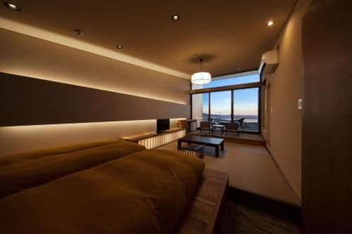 Twin Room with Tatami Area and Semi Open-Air Bath 2nd Floor