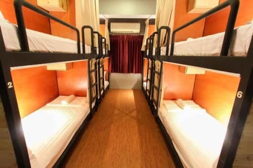 Bed in 8-Bed Female Dormitory Room
