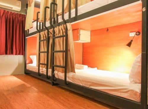 Bed in 8-Bed Female Dormitory Room